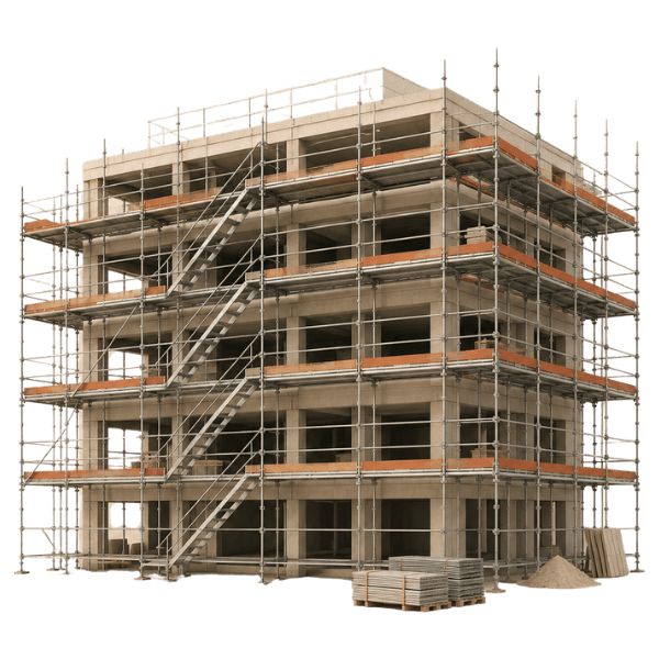 Ponteggi per cantieri