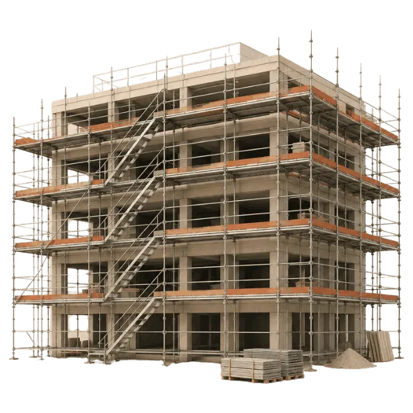 Ponteggi per cantieri