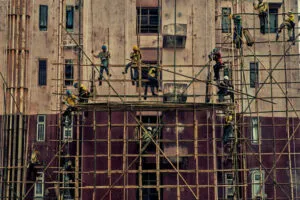 normative ponteggi a sbalzo a Roma